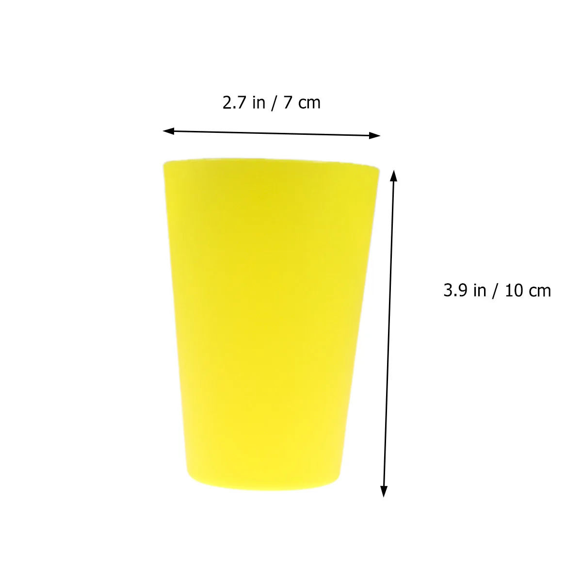 

12Pcs Frosted Plastic Drinking Cups Thick Stackable Plastic Party Cups for Picnic Patio Cafe Restaurant Use