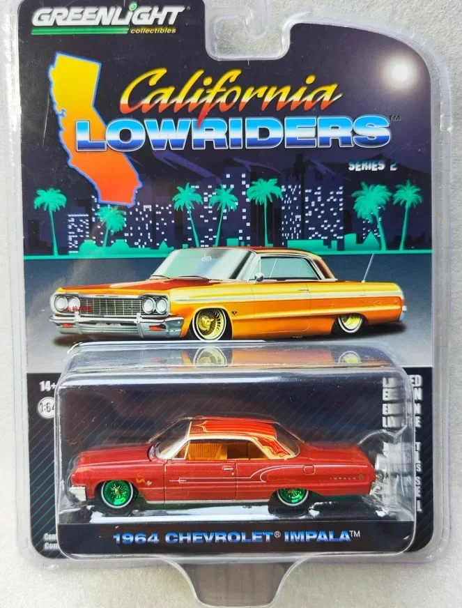 1:64 1964 Chevrolet impala Series Diecast Metal Alloy Model Car Toys For Gift Collection