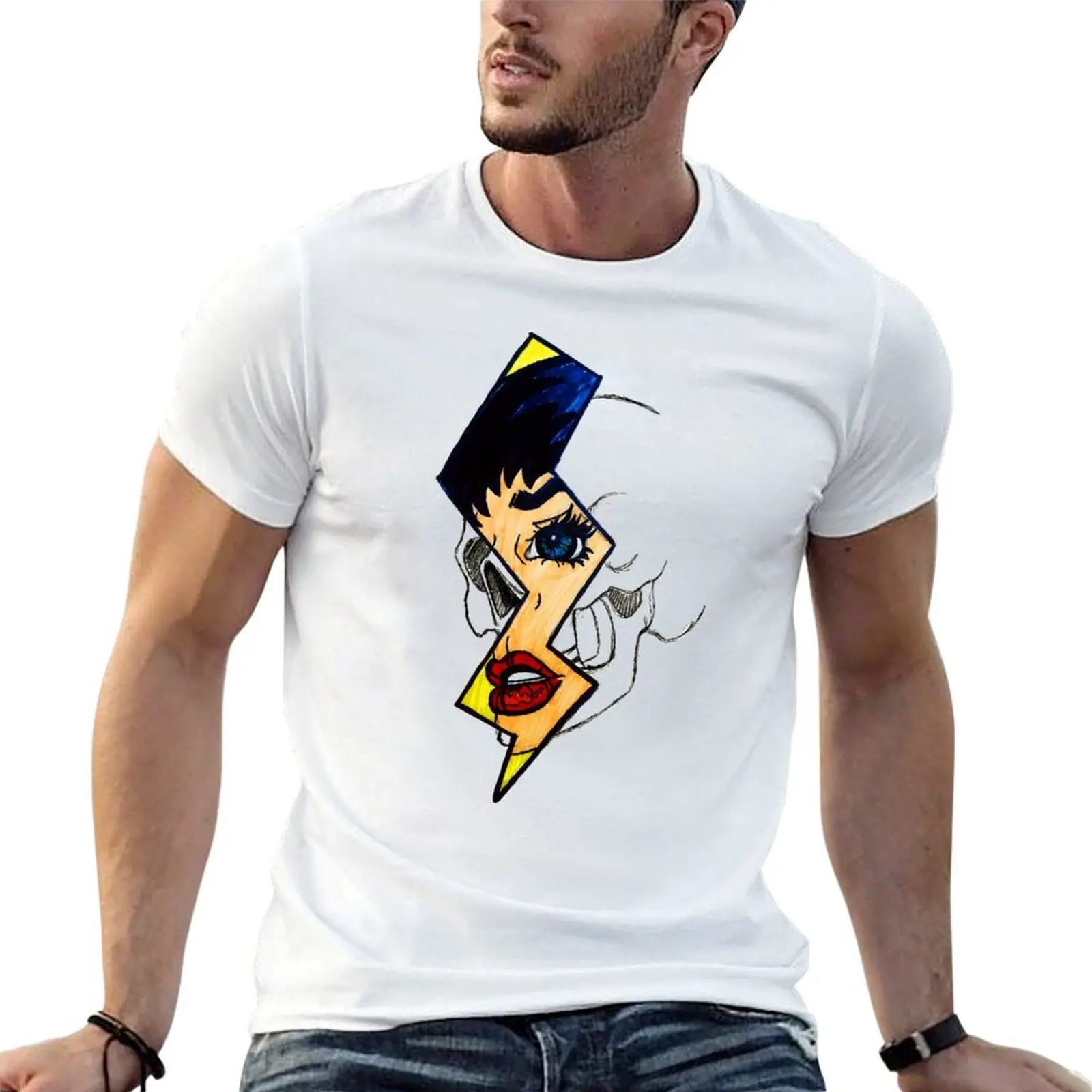 Comic Skull Flash T…