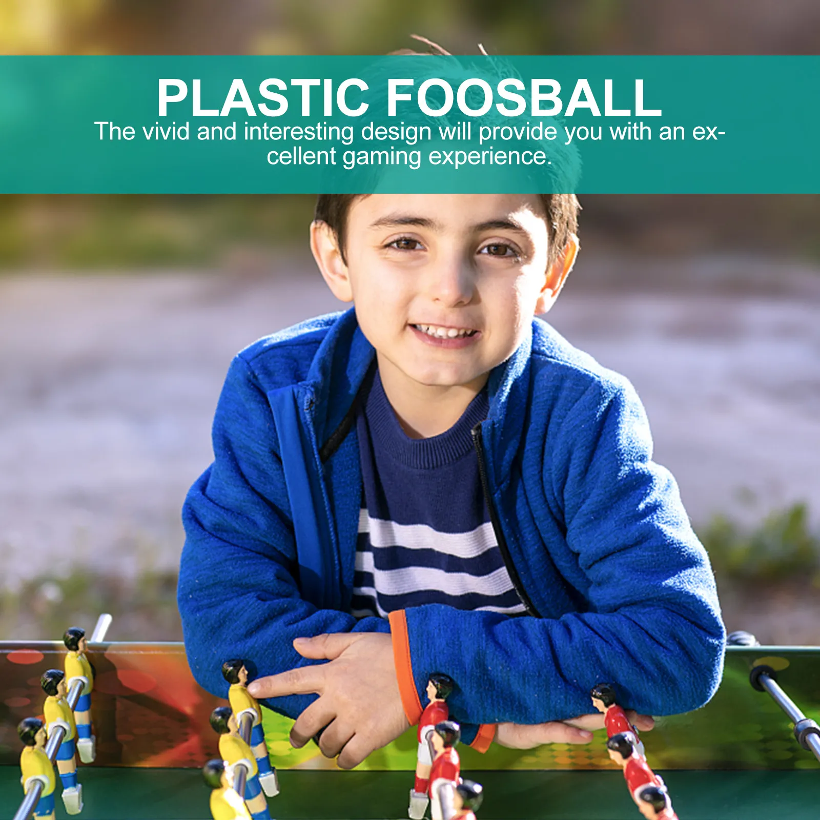 

10Pcs Table Football Plastic Balls Colorful Replacement Foosballs Accessories for Tabletop Soccer Game Standard Size