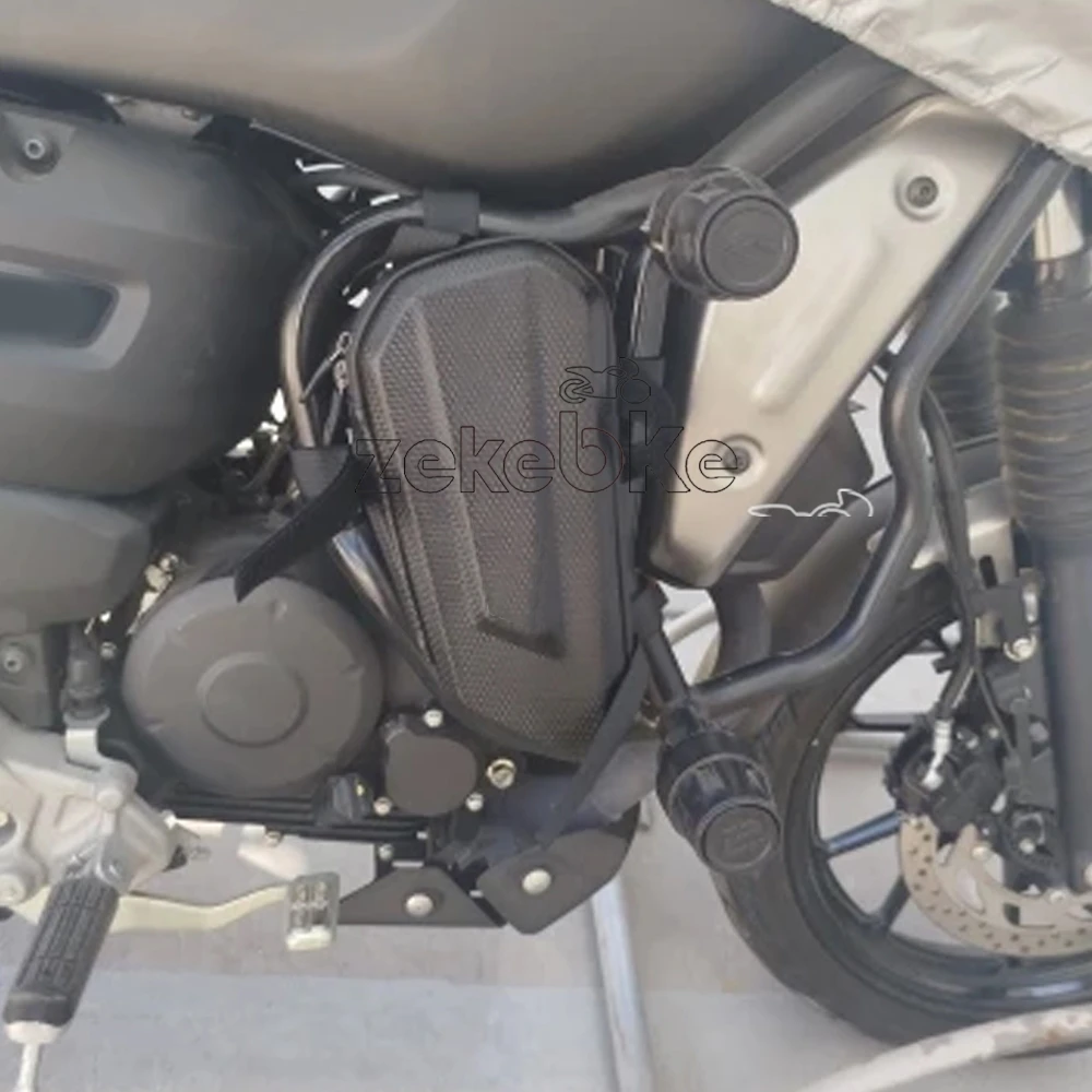 Motorcycle Frame Package Side Bag Hard Shell Bicycle Bag Tool Bag For BMW C650GT C600 C650 SPORT F650CS DAKAR F650 CS SCARVER