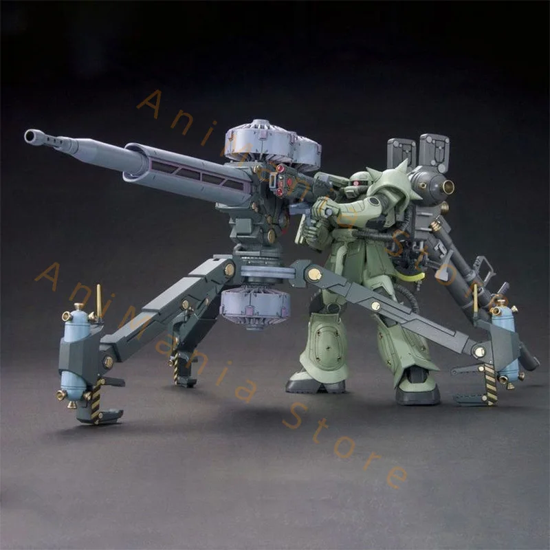 Bandai Assembly Model HG 1/144 MS-06 ZAKU II+ BIG GUN SET Assembly