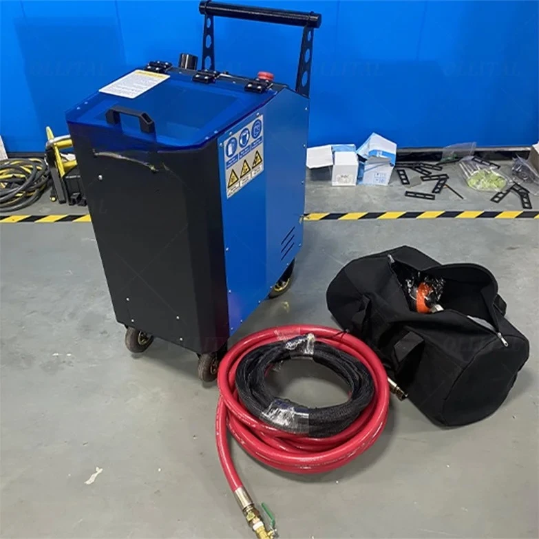 + Dry Ice Blasting Machine Por  Dry Ice Cleaning Machine Blaster Dry Ice Cleaning and Washing Machine Deburr