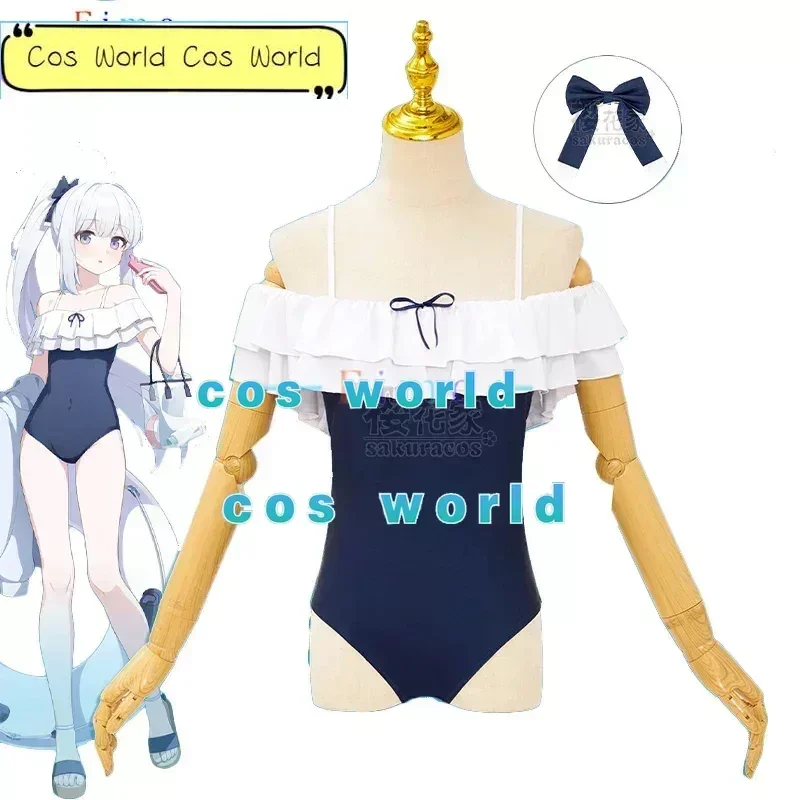 

Game Blue Archive Tsukiyuki Miyako Cosplay Costume Women Cute Swimsuit Halloween Party Uniforms Anime Clothing Custom Made