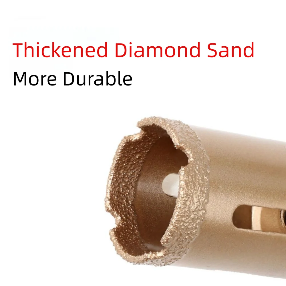 Thread Design Vacuum Brazed Core Bits Self-Locking Quick Release Dry Drilling Core Bits Pressing Plate Flange Nut