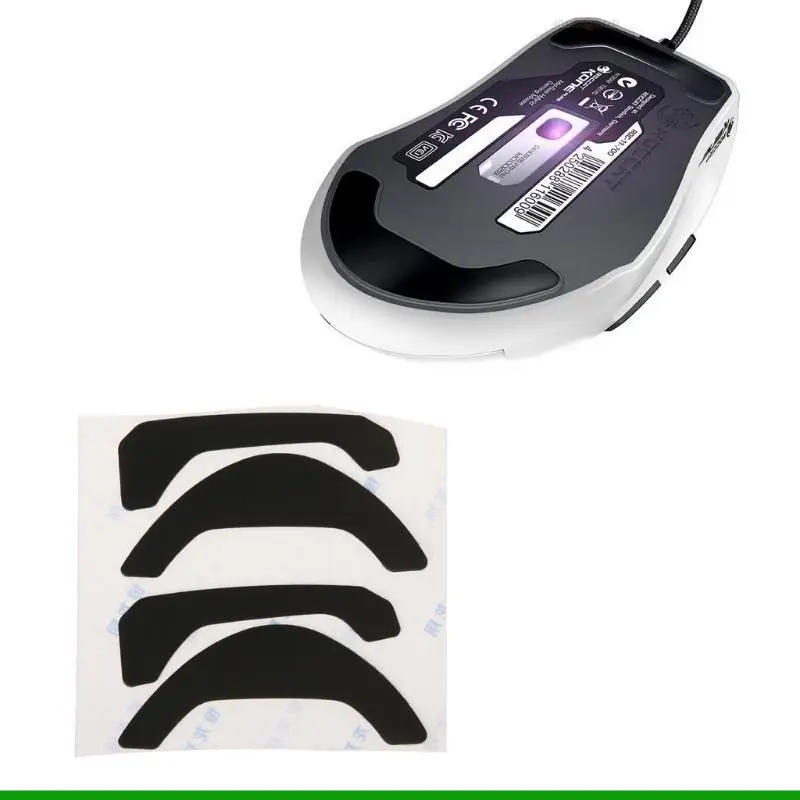 U55C 2Set Rounded Curved Edges Mouse Feet Mouse Skates Pads for ROCCAT KONE