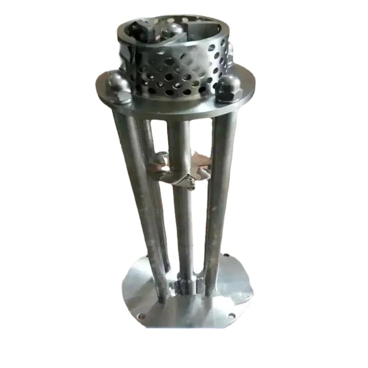 High shear dispersion hybrid emulsifying shearing machine High shear emulsifying head Solid-liquid emulsifying machine