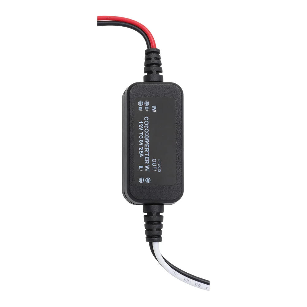High Efficiency DC Voltage Reducer Converter 2 5A Step Down Module from 12V to 6V with IP67 Protection for Various Applications