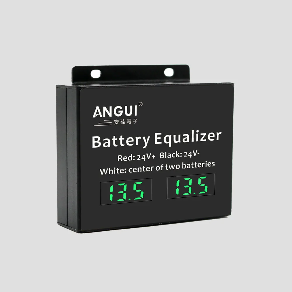 ANGUI 24V FBA052S KBA052S Battery Equalizer LED Display 2 X 12V Lead Acid Gel Batteries Series Balancer 2S Active NCM 24V 25.6V