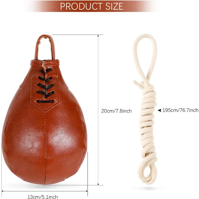

Speed Bag & Slip Ball for Boxing Reflexes & Reaction Practice, Perfect for MMA or Combat Sports