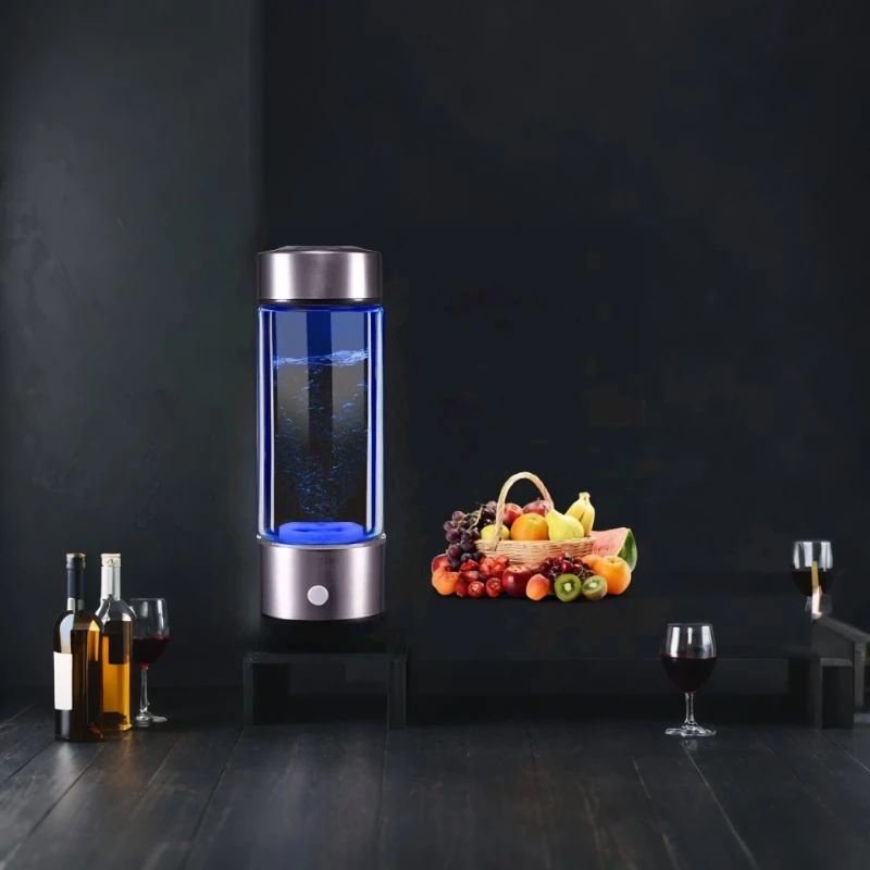 430 مللي زجاجة ماء الهيدروجين تصفية المؤين مولد صانع الطاقة صحية مكافحة الشيخوخة كوب ماء قلوي