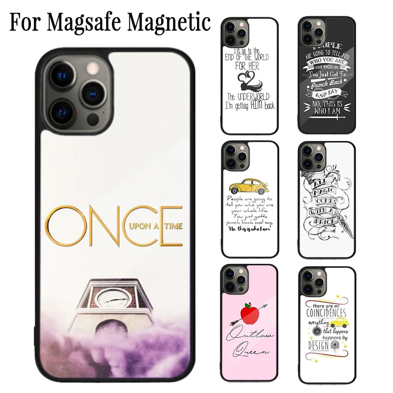 Once Upon a Time Emma Swan Quote Magnetic Phone Case For iPhone 16 15 14 Plus 13 12 Mini 11 Pro Max Magsafe Wireless Cover