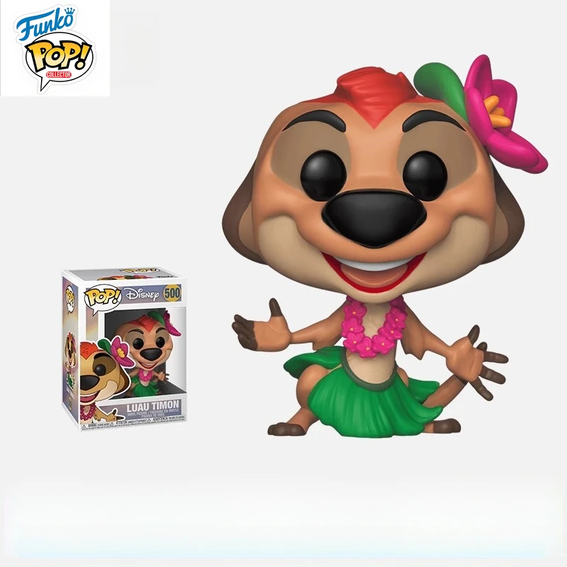 En Stock FUNKO POP Original y auténtico Rey León Simba Husky Dance Peng Pengke figura modelo colección regalos de vacaciones
