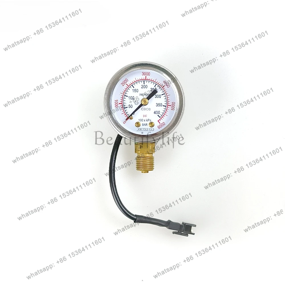 Stainless steel pressure gauge Automotive CNG gas high pressure CB01/02 oil to gas 08 engine