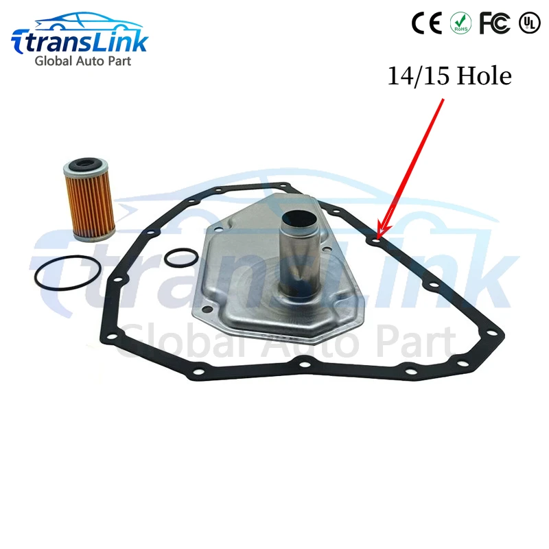 OEM RE0F11A JF015E Transmission Oil Filter Pan Seal Kit  CVT  Fits For Nissan Mitsubishi Suzuki 14 /15 Hole kit