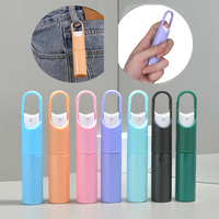 20ml Portable Mini Refillable Fragrance Hand Sanitizer Alcohol Hook Bottle With Spray Pump Empty Perfume Container For Travel