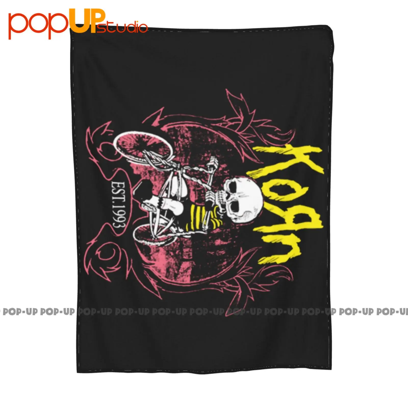 Korn Y2K Skeleton Bike Ultra-Soft Blanket Quilt Winter Sofa Cover Bed Covers
