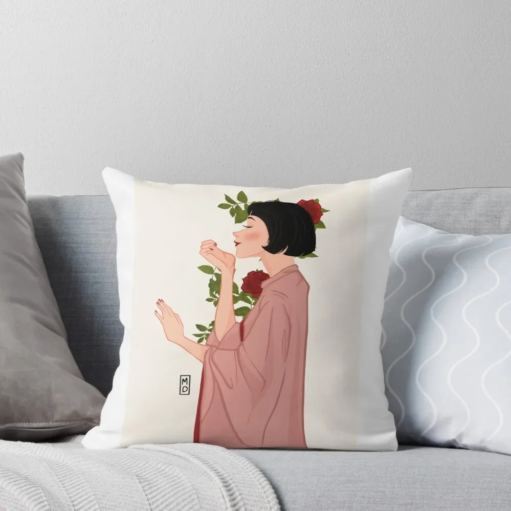 

Miss Phryne Fisher Throw Pillow Cushions For Decorative Sofa Pillows Aesthetic pillow