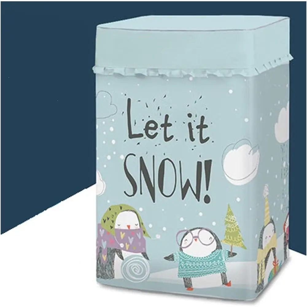 

Cloth Cover Sunscreen Protection Case Portable Washing Machine Cover Top Load Washer Dryer Cover for Home Appliances (Color : A1