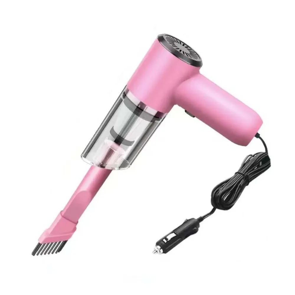 12V Car Vacuum Cleaner with Cord Vacuum Cleaner Lightweight Powerful Mini Car Vacuum Low Noise Compact Handheld Dust Remover