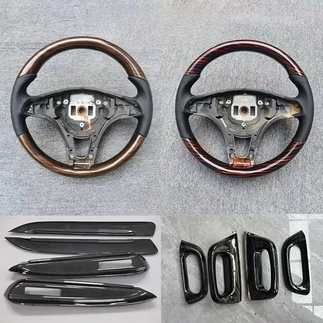Rear Interior Upgrade Kit Plastic Material for Dashboard Water Transfer Printing Modification Accessories