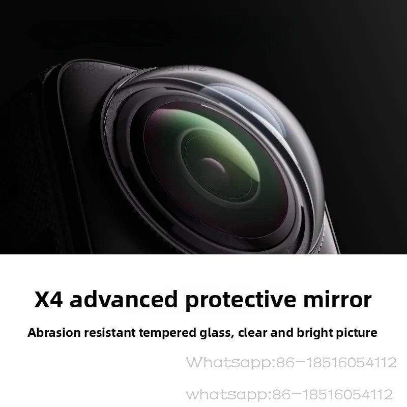 Insta360 Shadow Stone X4 Original Advanced Protective Mirror Wear resistant Tempered Glass, Original Accessories