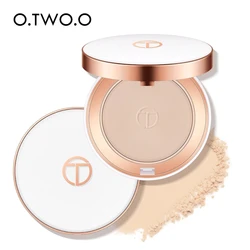 O.TWO.O Face Setting Powder Super Fine Powder Texture Oil-Control 3 Colors Matte Smooth Finish Concealer Makeup Pressed Powder