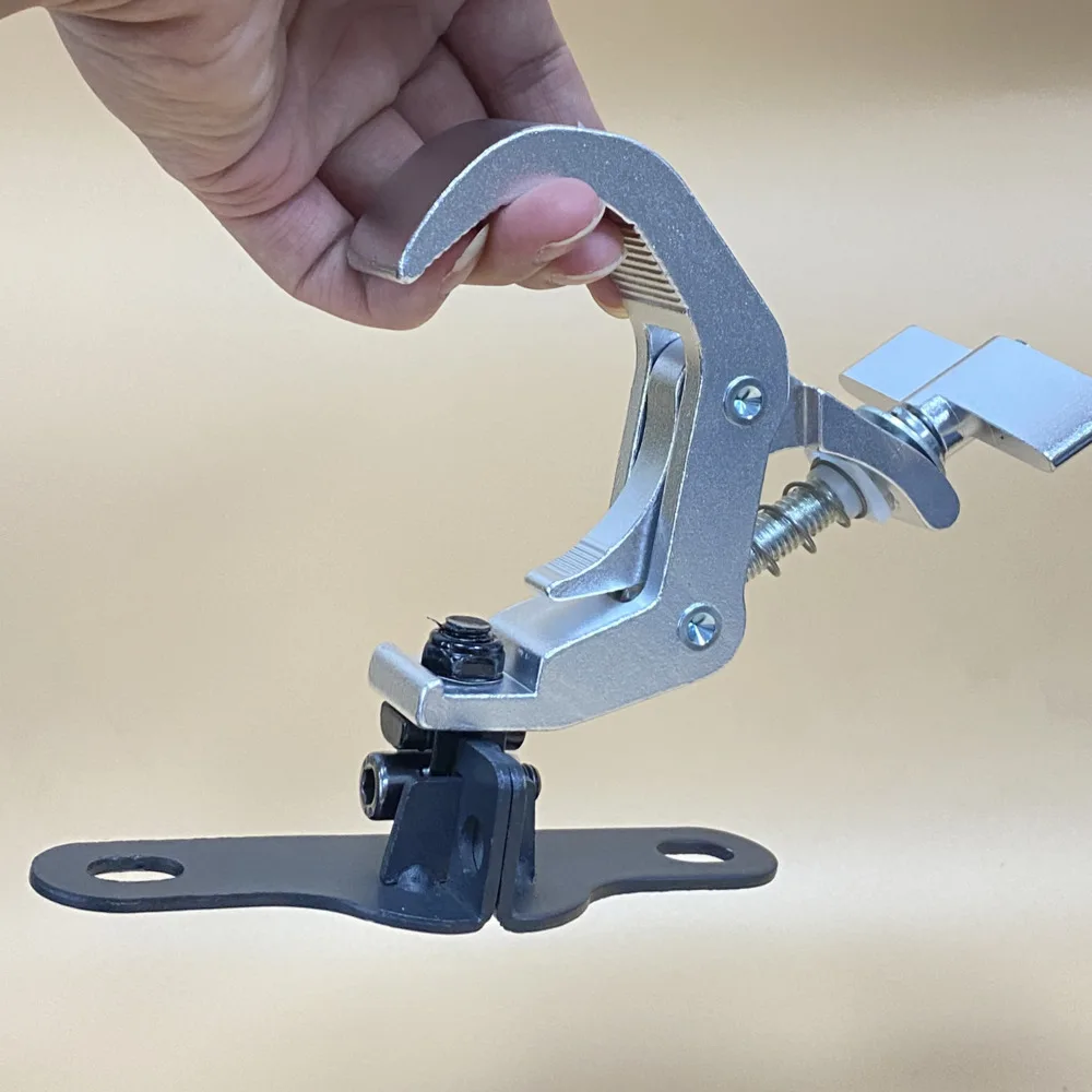Aluminum Fold Clamp 105-115mm Pitch Bracket For LED Moving Head Beam Lighting Truss Mount Clamp Hooks Mobile DJ Stage Para Luces