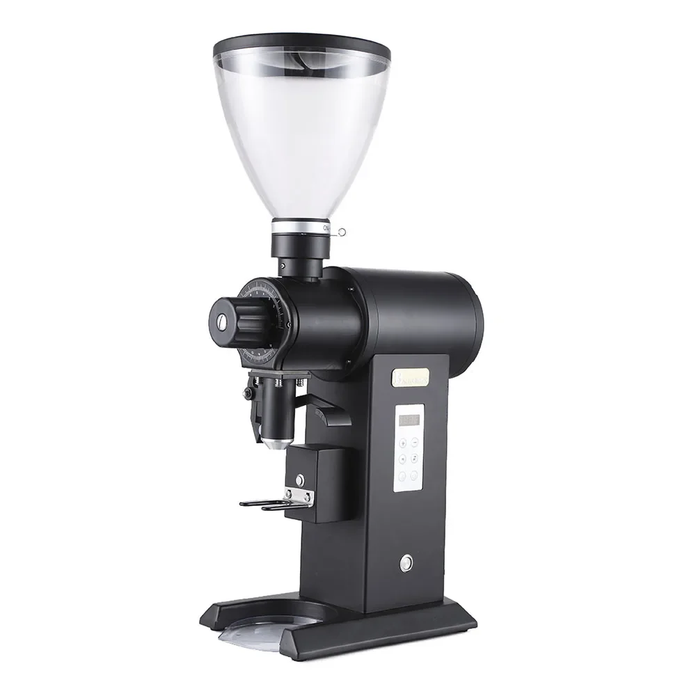 Commercial Electric Coffee Grinder 1500W Automatic Coffee Milling Machine 2500 RPM Household Conical Bean Coffee Grinder