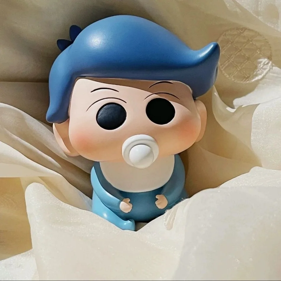 Cartone animato carino ciuccio pastello piccolo principiante figura scatola cieca bambino Xiaoxin Q versione creativa bambola carina desktop auto ornamento regali