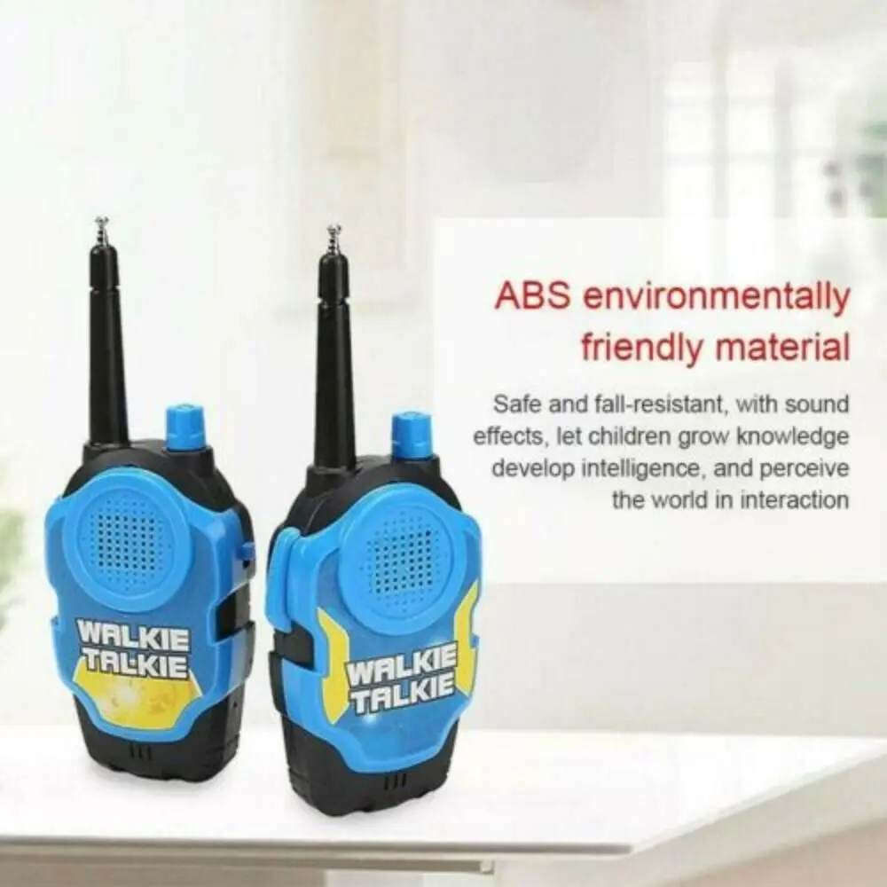 Juguete educativo electrónico para niños, juegos al aire libre, Walkie Talkies para niños, juguete de intercomunicación Walky Talky de largo alcance