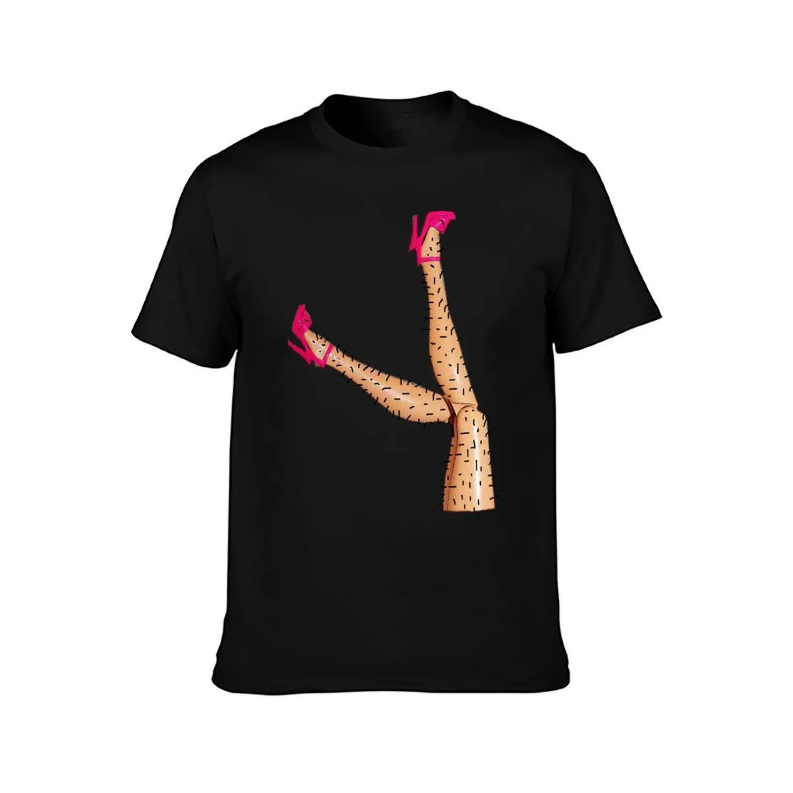 Hairy Legs! Great Stilettos But You Need To Shave Love! T-Shirt Outdoor Sports Lightweight Tee