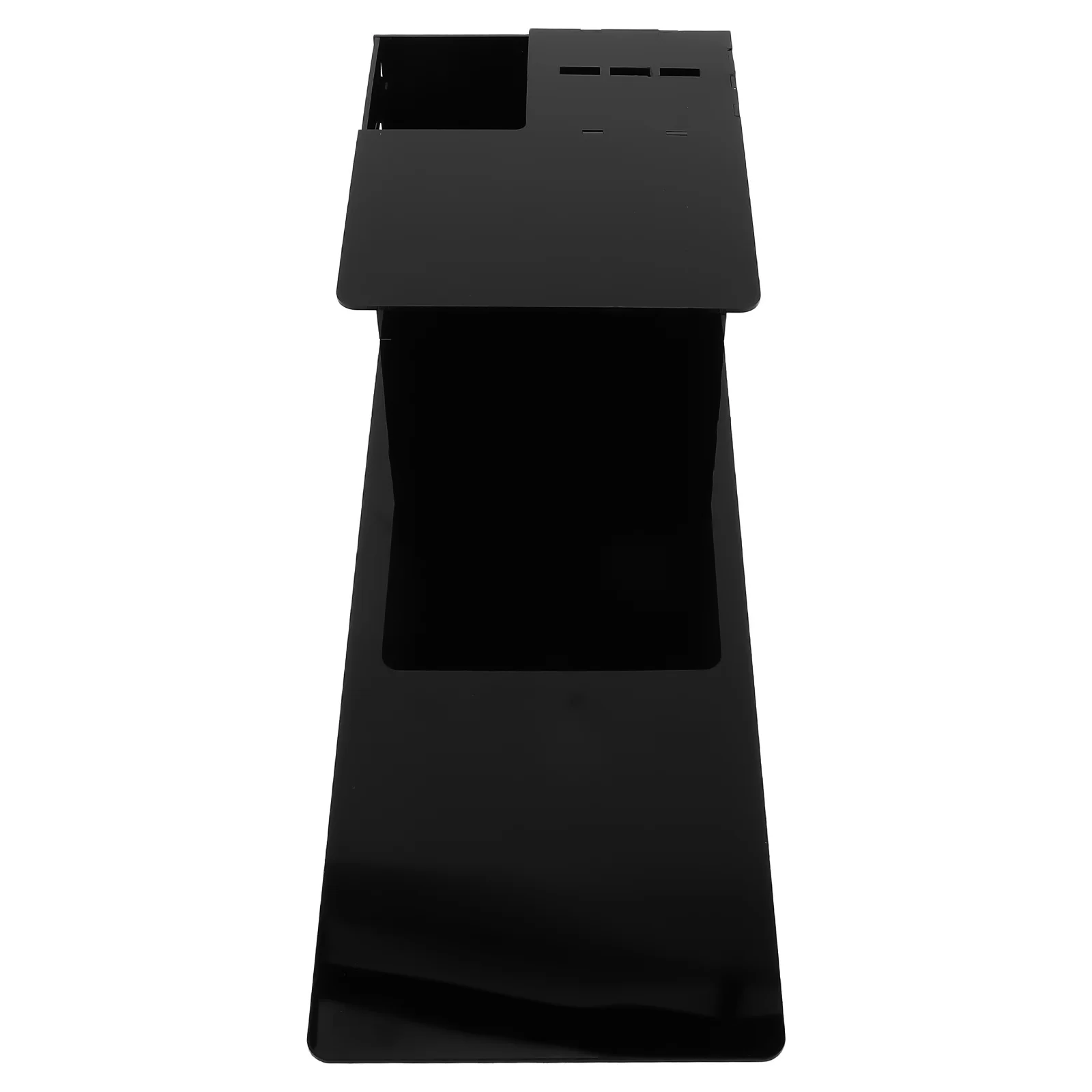 

Eyelash Extension Organizer Acrylic Lash Pillow Shelf Black Salon Display Cabinet Makeup Tools Storage Lash Pillow Display