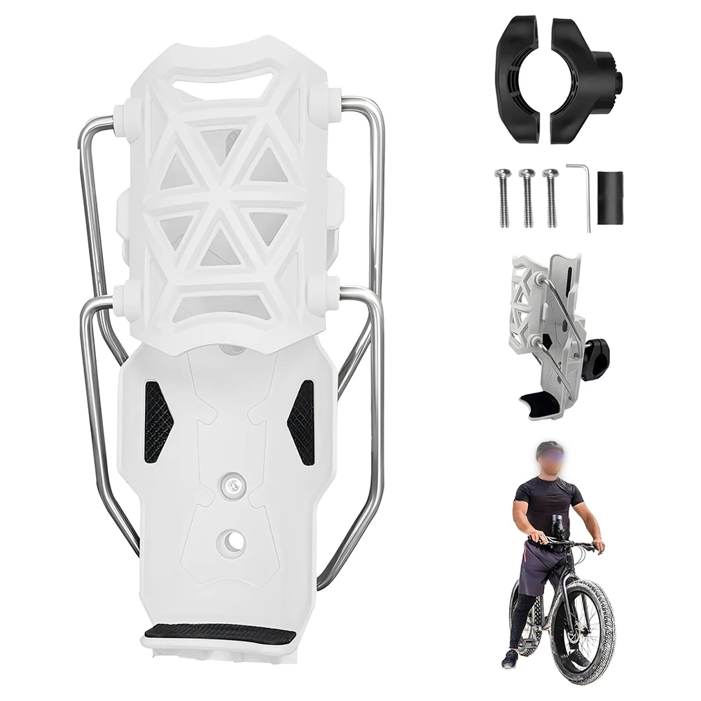 360 Degree Rotatable Cup Holder for Bicycles Motorcycles Strollers ATVs with Auto Lock and Weather Resistant ABS Construction