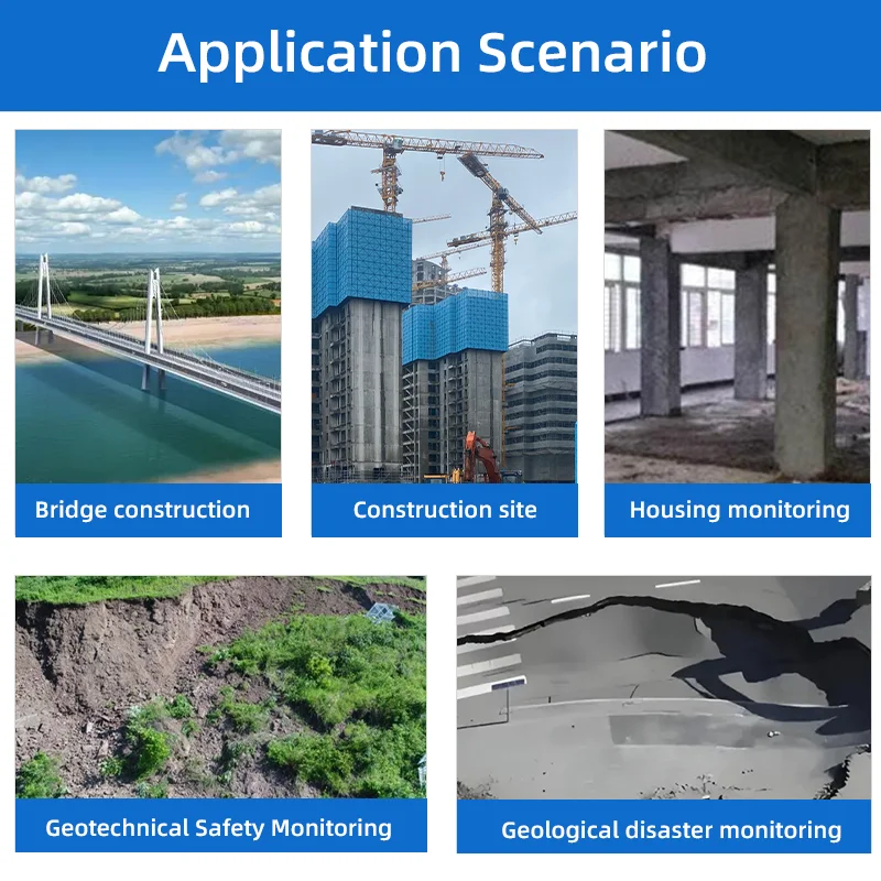 AC104-4A 4-Channel Vibrating Wire Data Acquisition Unit for Structural Health Monitoring and Geotechnical Stability Monitoring