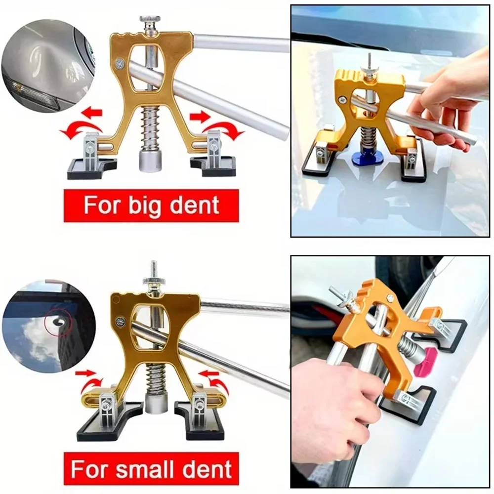 New Adjustable Auto Dent Repair Tools Glue Gun Auto Removal Kit Automotive Paintless Dent Repair Kit Dent Puller for Cars