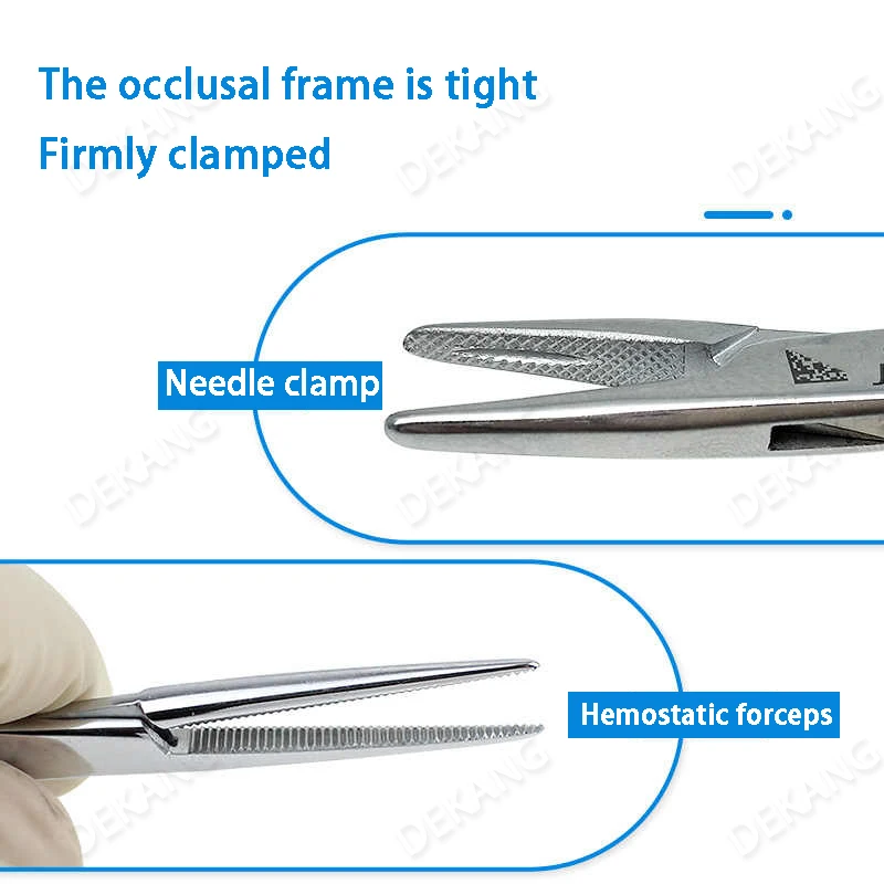 

Stainless Steel Multi-Specification Hemostatic Straight And Bent Pliers, Fishing Hook Picking Pliers, Hair Extraction Double Eye