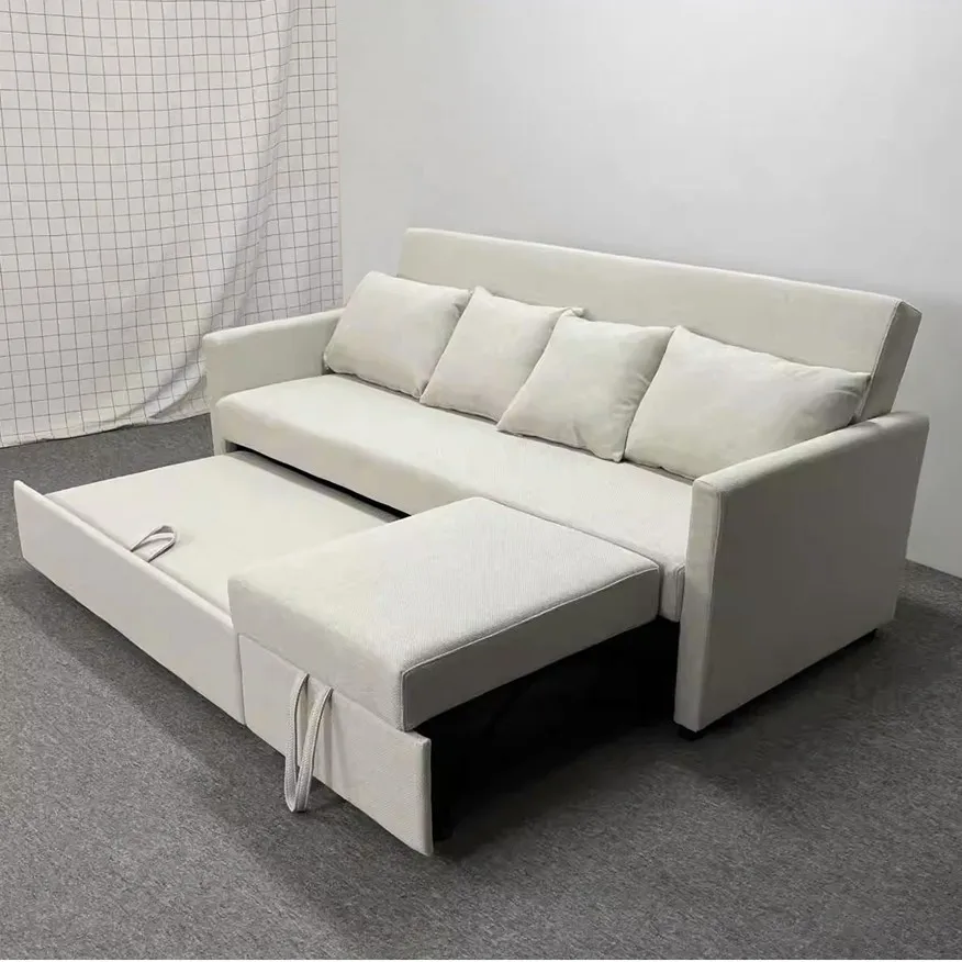 # Oversize Pull Out Sofa Bed Set Living Room Furniture Sofa Bed Linen Up-holstered Sofa Bed