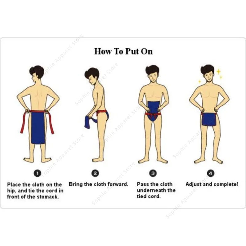 الملابس الداخلية اليابانية التقليدية Etchū Fundoshi الملابس الداخلية مثير الرجال ثونغ g-سلسلة اليابان السومو 3 الصلبة الألوان القطن Loincloth