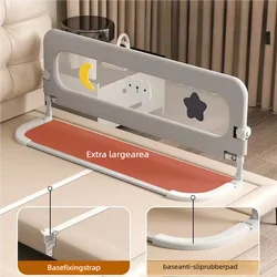 IMBABY Bed Guardrail U-shaped Base Baby Safety Bed Barrier Anti-Fal Bed Safety Rails Bedroom Protection Crib Bumpers Beds Fence