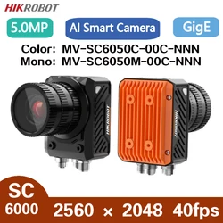 HikRobot MV-SC6050M/C-00C-NNN AI Smart Camera GigE Ethernet Machine Vision Global Shutter Area Scan Industrial Camera