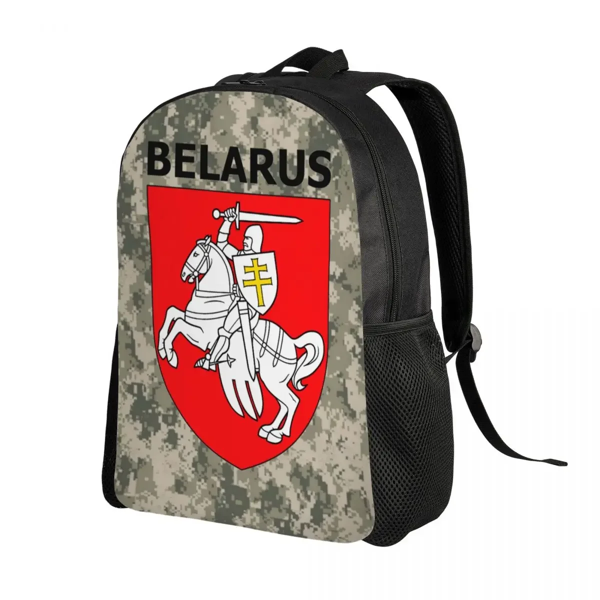 Belarus Pogonya Flag Laptop Backpack Men Women Fashion Bookbag for School College Students Protest Symbol Belarusian People Bags