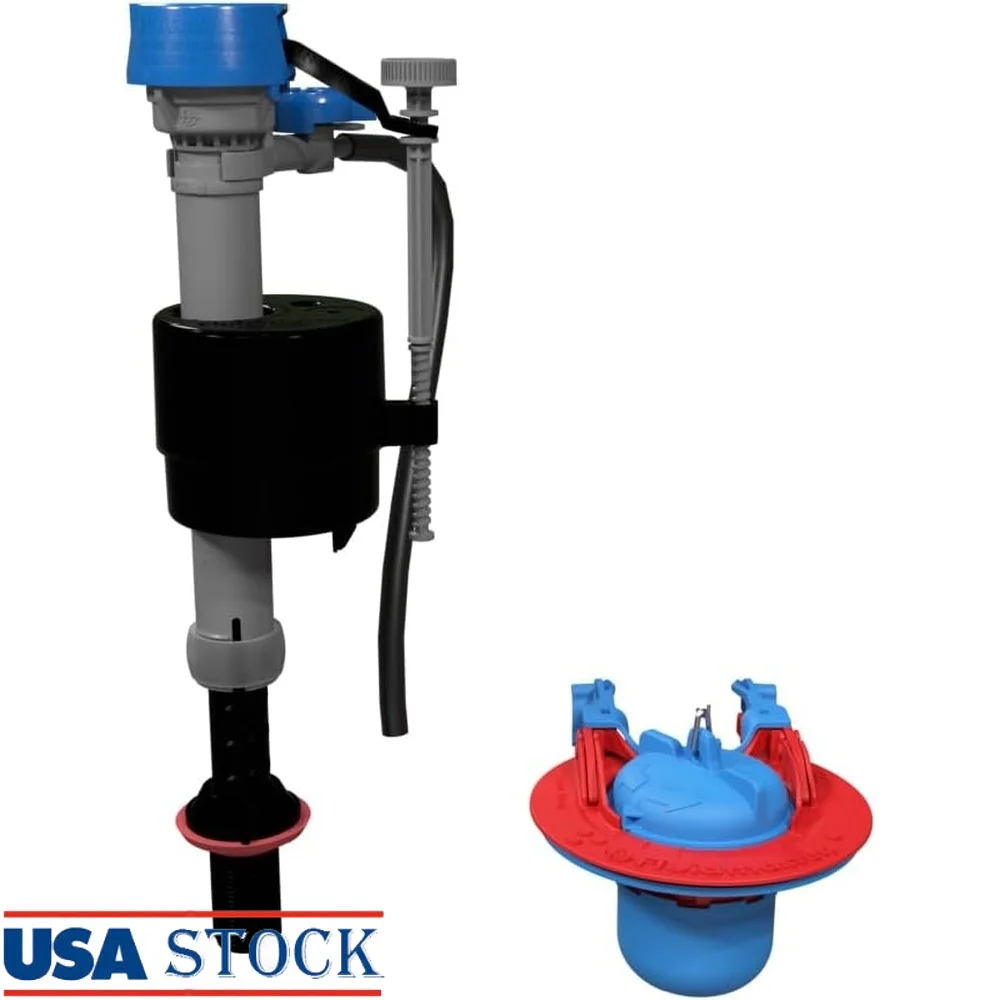 

Универсальный комплект заправочного клапана для унитаза с 2 или 3-дюймовой заслонкой. Простая установка. Высокопроизводительная тихая чаша для заправки металлического сжатия.