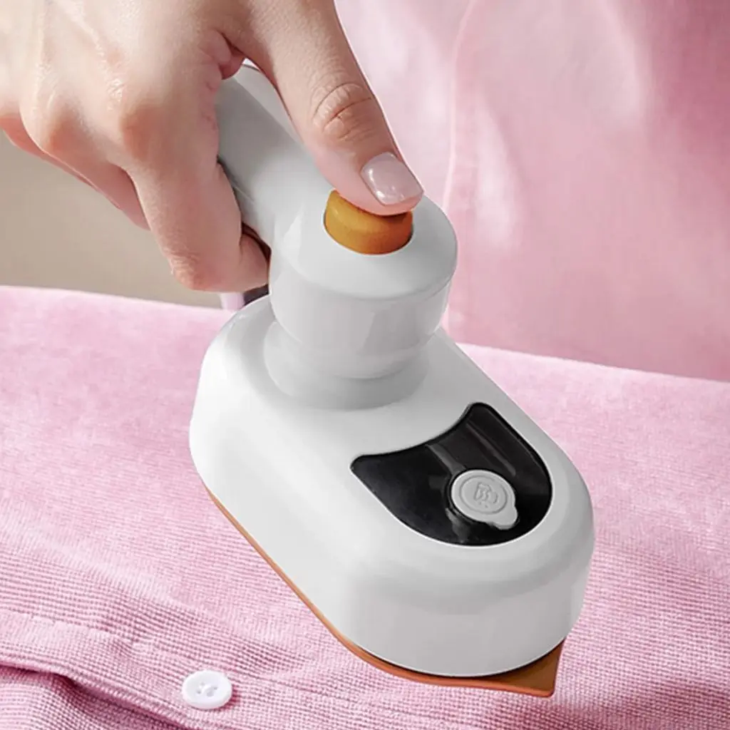 Handheld Mini Electric Iron Foldable Portable Steam Iron Rotatable Lroning Machine For Clothes Lightweight Small Home Appliance