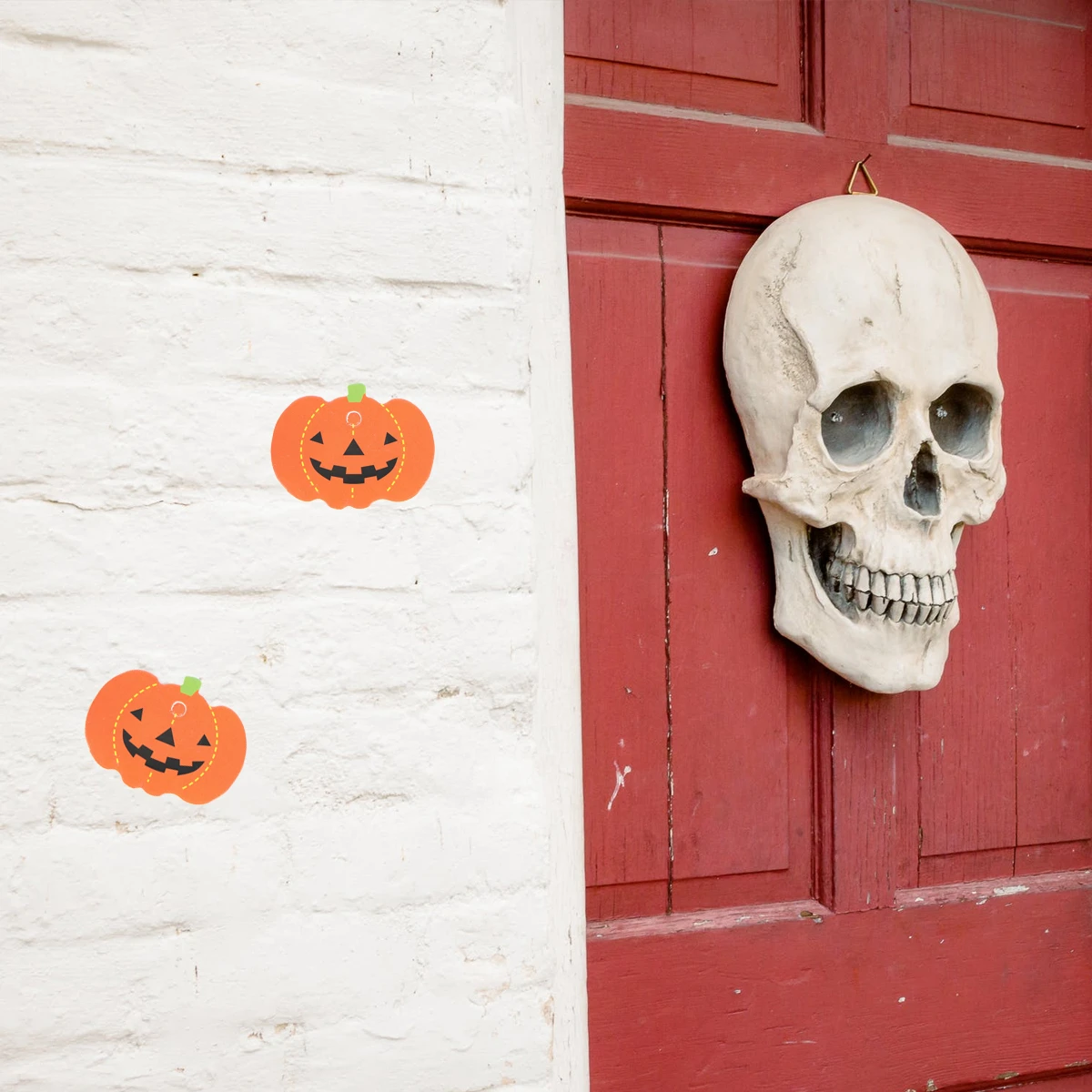 

100 Pcs Halloween Pumpkin Shaped Hanging Tags Orange Diy Paper Gift Pendants With PreCut Holes For Festive And Fun Decorations