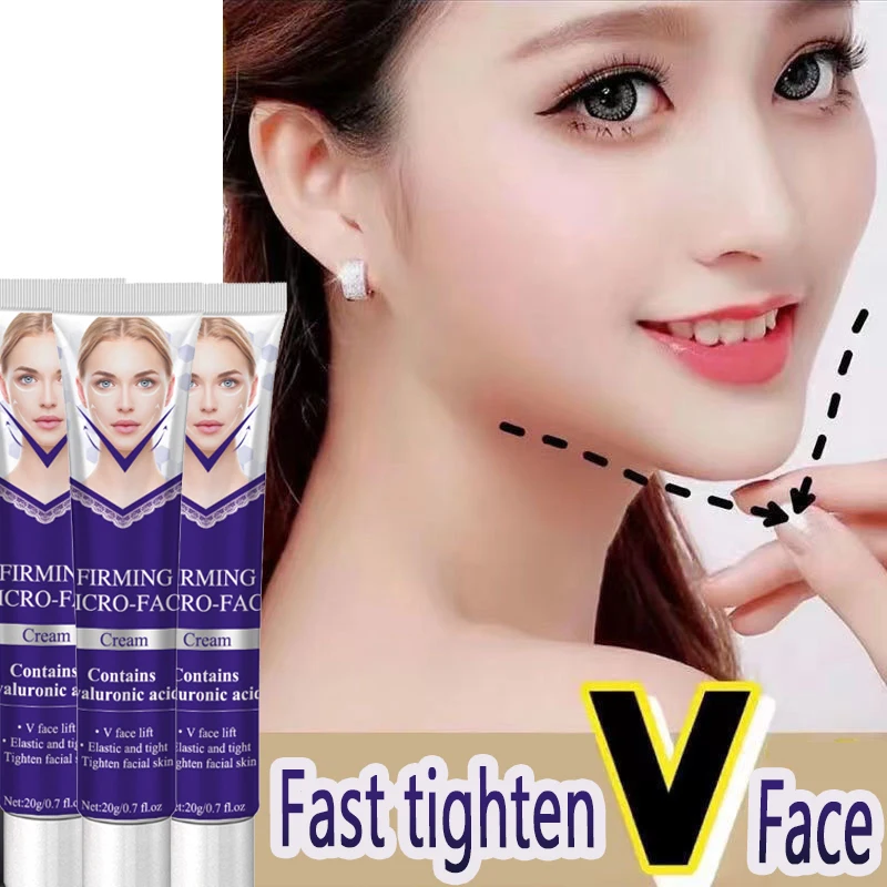 

V Shape Cream Removal Double Chin Firming Tighten Mandibular line Masseter Face Muscle Fat Burning Cream