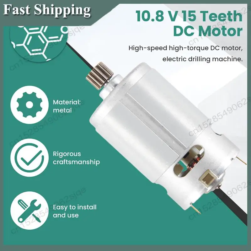 -ABKM 10.8 V 15 Teeth DC Motor( KV3SFN-8520SF-WR) For  GSR1080-2-LI 3601JE2000 /EU Electric Drill Screwdriver Motor
