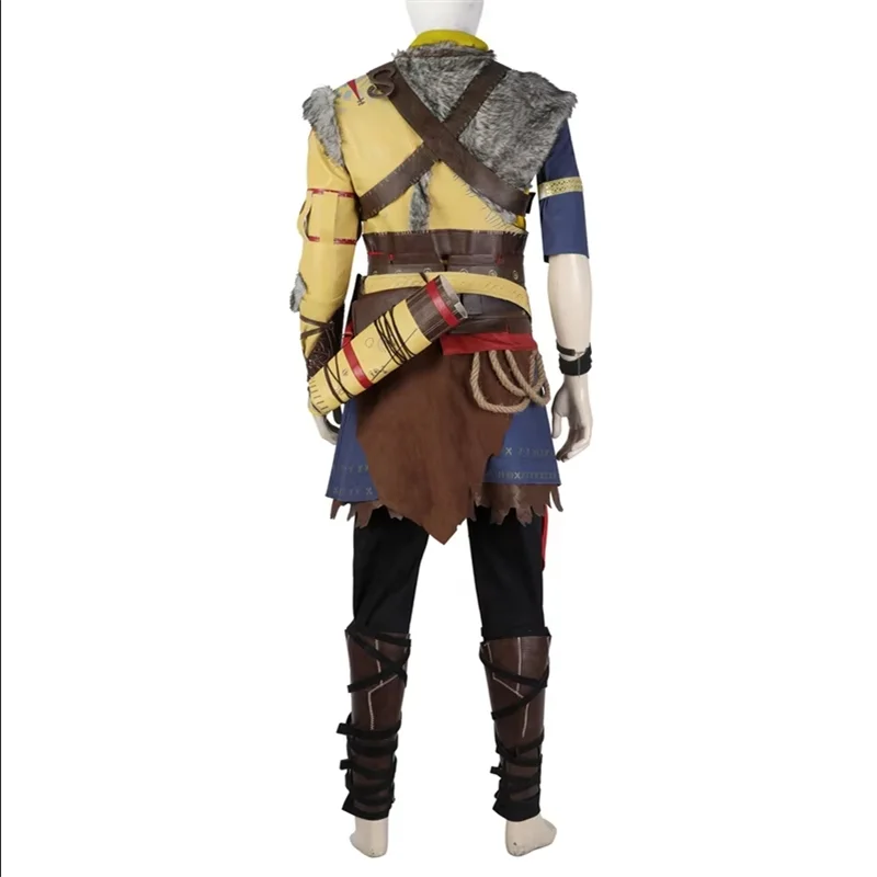 Ragnarok Atr192.Cosplay Costume pour homme, Loki Halloween Masplay, tenue de combat Tim ade avec accessoires, ensemble complet de vêtements
