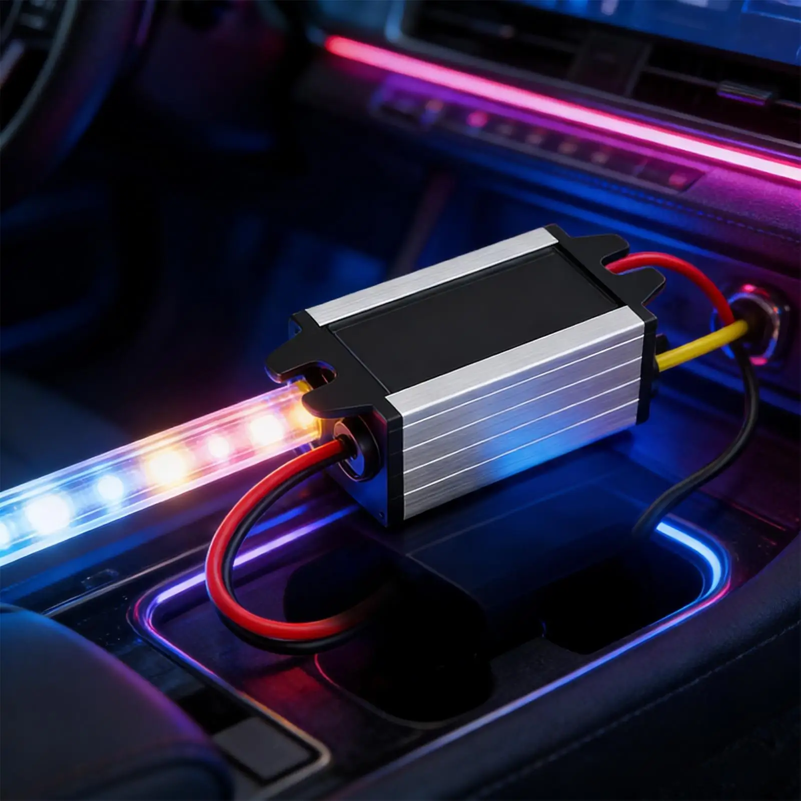 

Регулируемый понижающий преобразователь напряжения 12В для автомобильной электроники, грузовиков, фургонов, обслуживания и тестирования