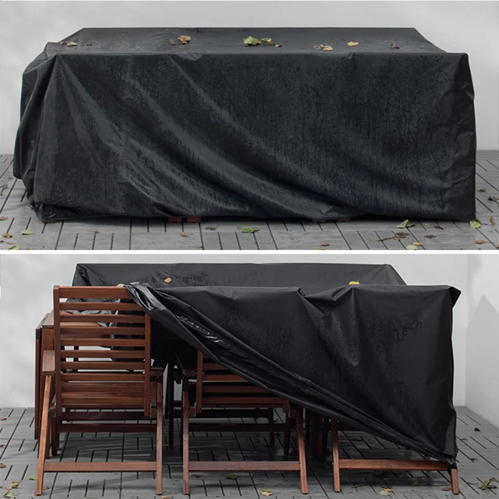 150sizes Oxford Waterproof Furniture Cover For Rattan Table Cube Chair Sofa Dustproof Rain Garden Patio Protective Cover